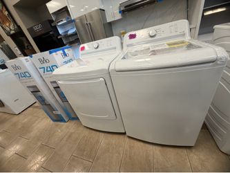 Lg top load washer and gas dryer