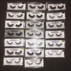 20 Pairs Of Lashes