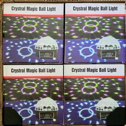 Wholesale 16pcs Bluetooth Crystal Magic Ball Light With Wireless Speakers USB/Bluetooth Music Player Remote Control RGB DJ Lights