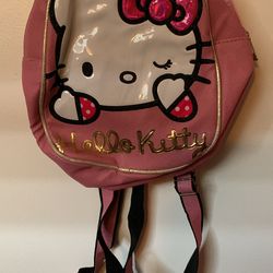 girls pink hello kitty backpack