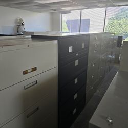 Five Drawer Lateral File Cabinet