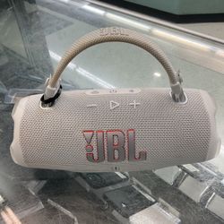 White JBL Speaker