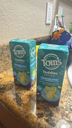 Brand New Tom’s Fluoride Free Toothpaste