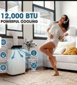Airo Comfort 12,000 BTU   Portable Air Conditioner Cools 550 sq. ft.