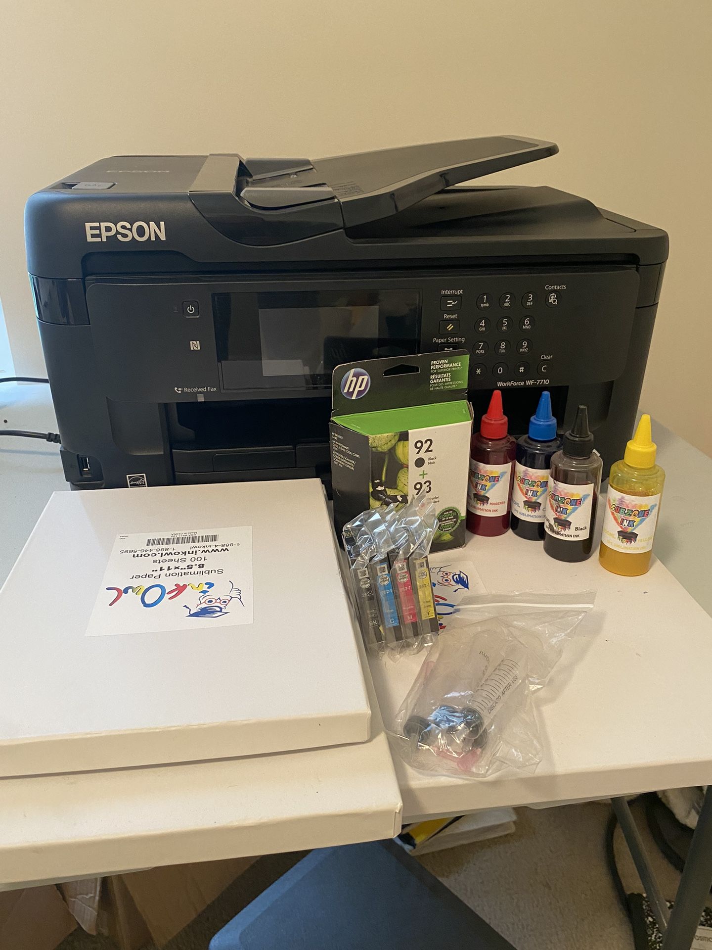 Epson Workforce WF-7710 Wide format All-in-One Printer
