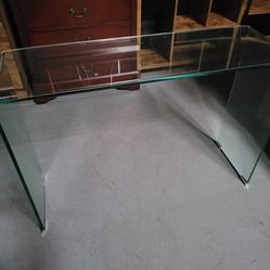 Tempered Glass Hallway Table