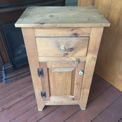 Tall Real Wood Table 