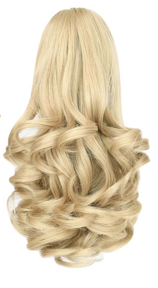 Clip On Blonde Ponytails Never Used. Both $15