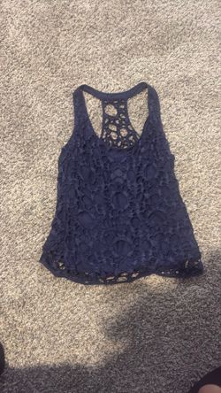 Madison Marcus Purple Racerback Tank Top