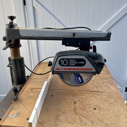 10 Inch Radial Arm Saw