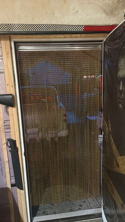 Chain door screen 72”x 35”