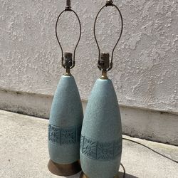Mid century lamps