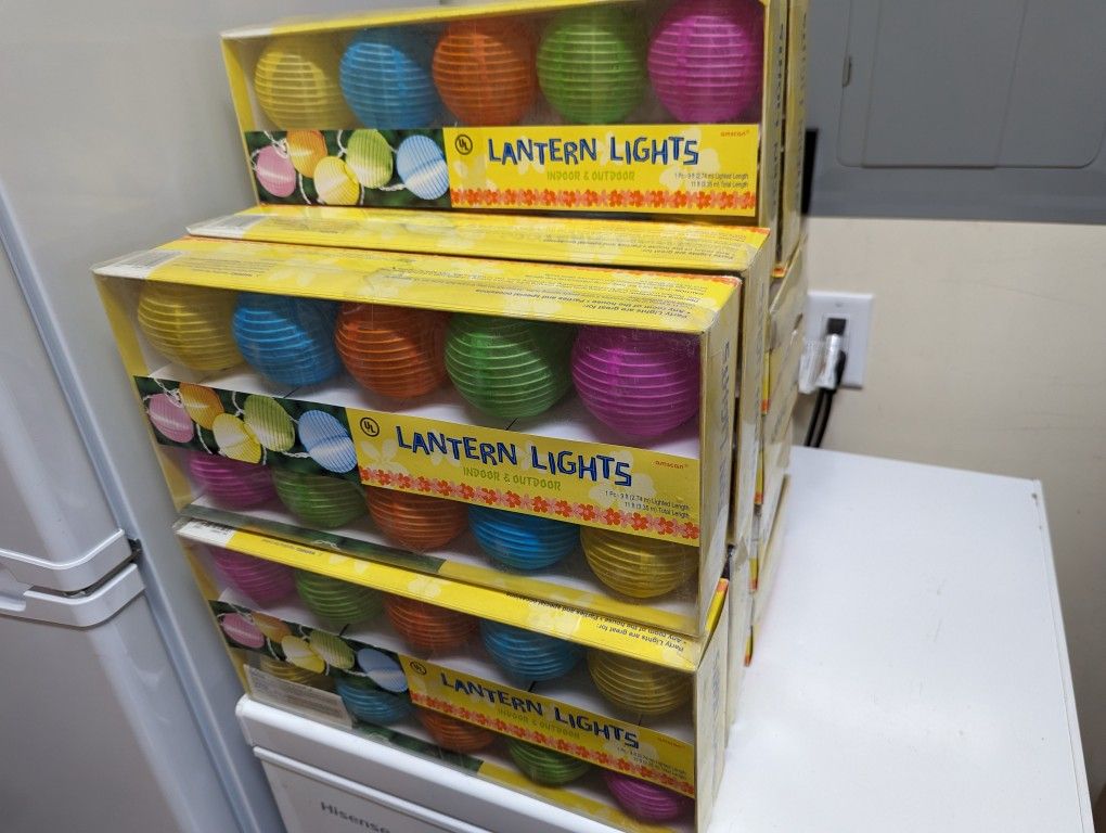Patio/RV Sting Party Light Strings
