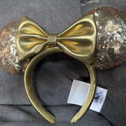 Gold Disney ears