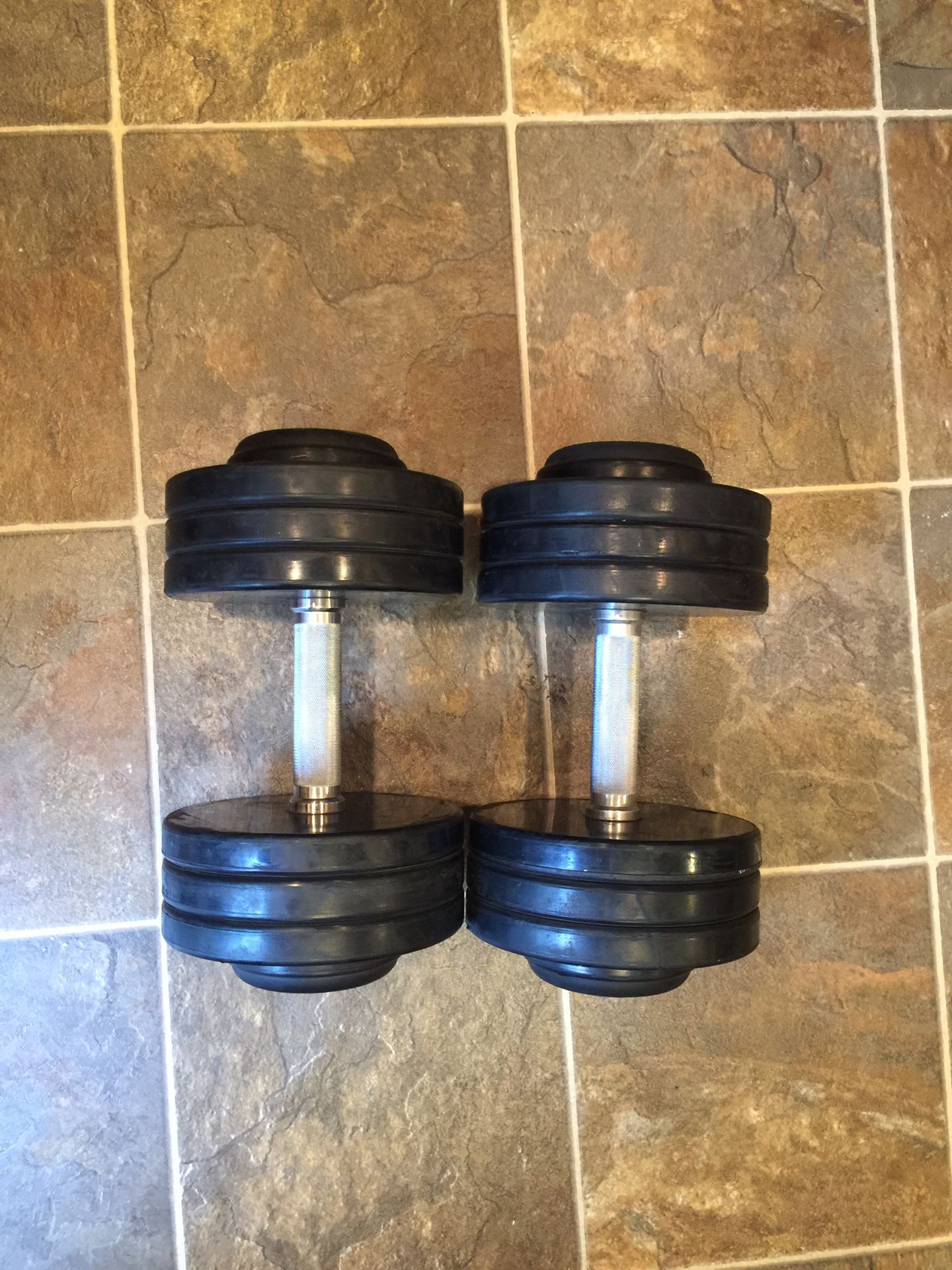 70 LBS Dumbbells