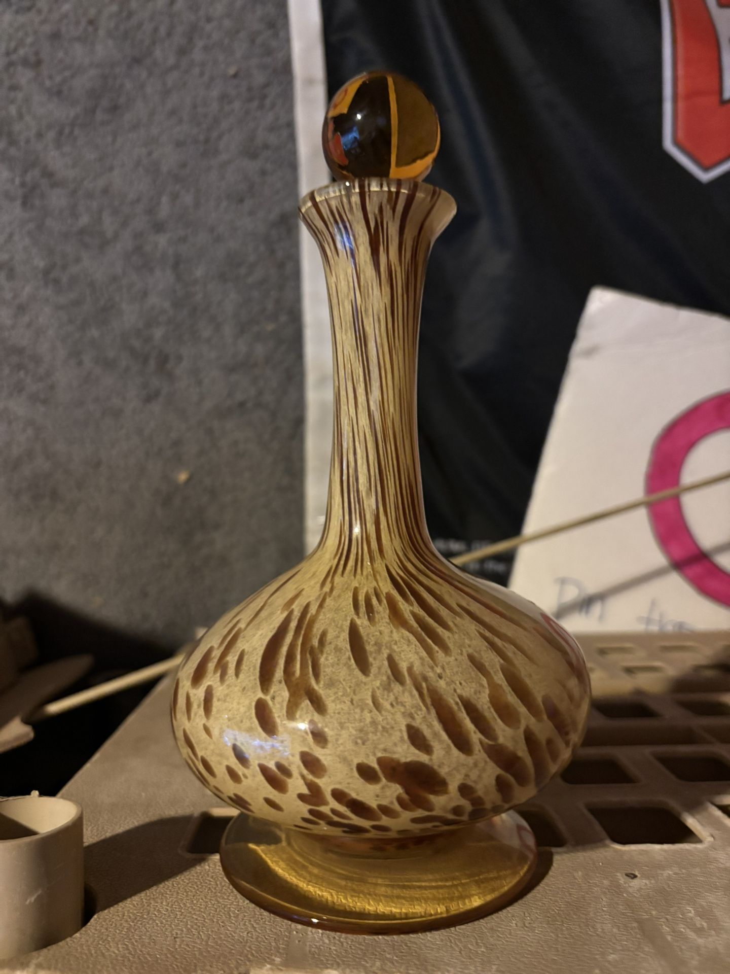 Vintage Murano glass vases. I Have the pair (2)