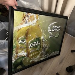 Bud Light Lime Mirror 