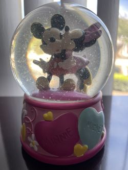 Mickey & Minnie Disney Snow Globe