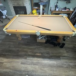 8ft Camelot Pool table