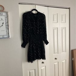 Black And Gold Dress