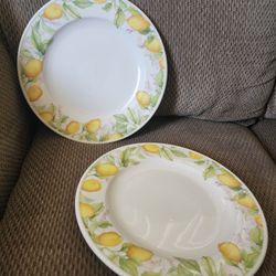 Set De 2 Platos Limoncello De Princess House 