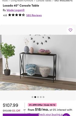 Losada 40'' Console Table