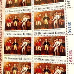 USPS Commemorative Surrender At Saratoga