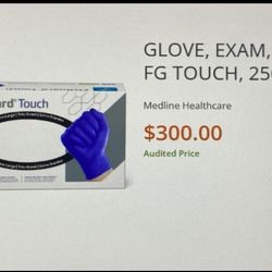 Nitrile Gloves Blue  Lg-Med-X Lg 