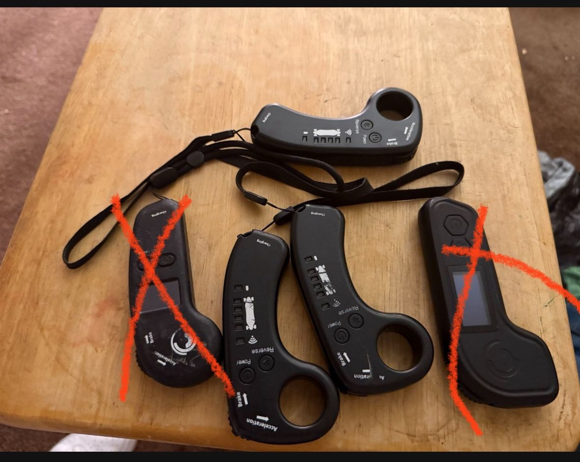 Electric Skateboard Wireless Remotes