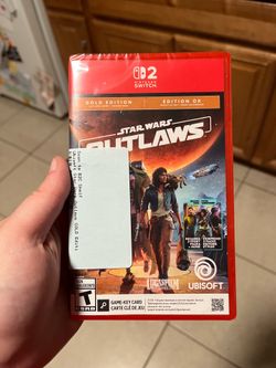 Brand New Sealed switch 2 Star Wars outlaw game