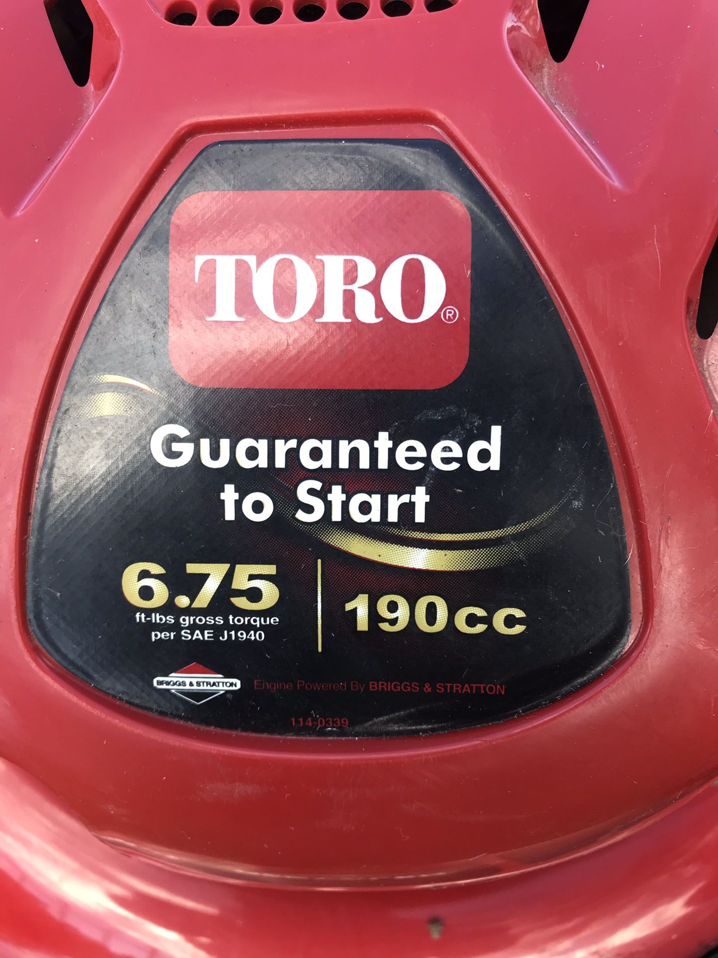 Toro Recycler (22") 190cc Personal Pace Lawn Mower w/ Blade Override