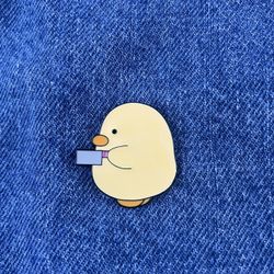 Duck Enamel Pin 