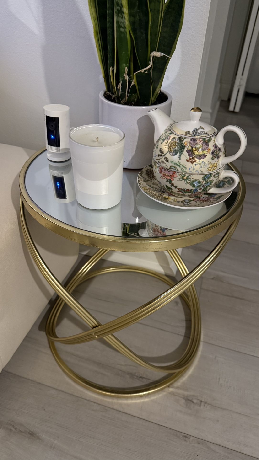 Gold End Tables 