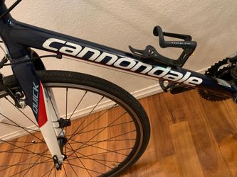 Cannondale Quick Men’s Large - CdA (aluminum) with accessories - dark blue/red/white