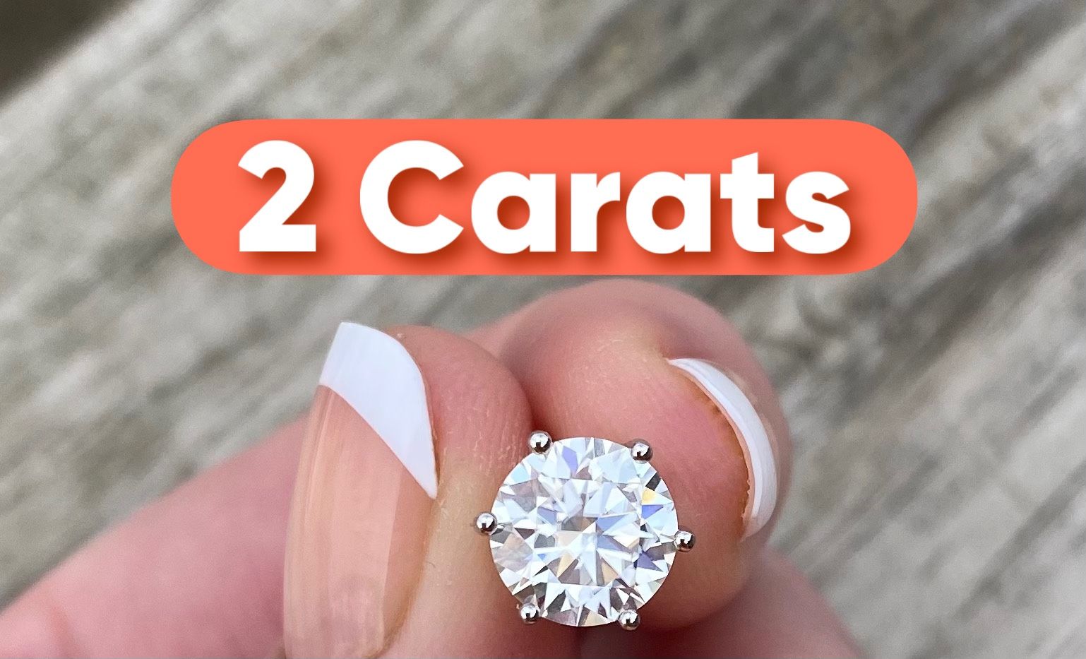 new 2 carat Moissanite earrings total 4 Ct Clearance Sale Mother’s Day 