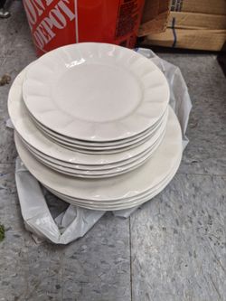 Dish set plates