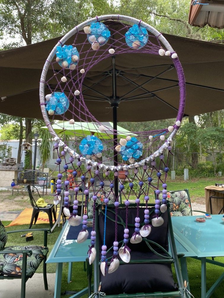 Handmade By Artist Moon Dreamcatcher 