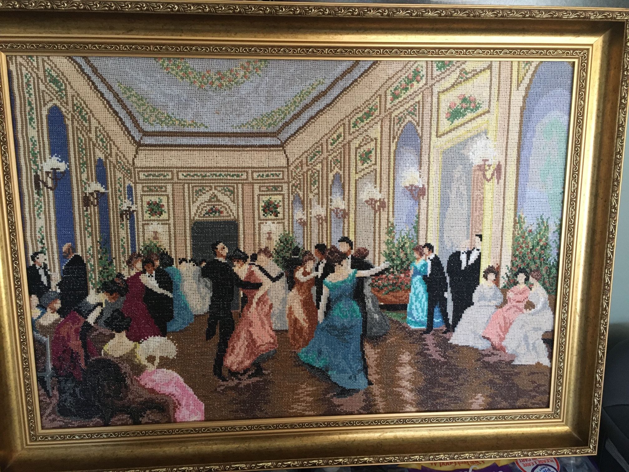 Russian Ball Party Canvas