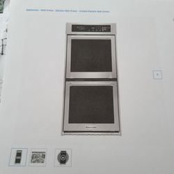 DOUBLE ELECTRIC WALL OVEN