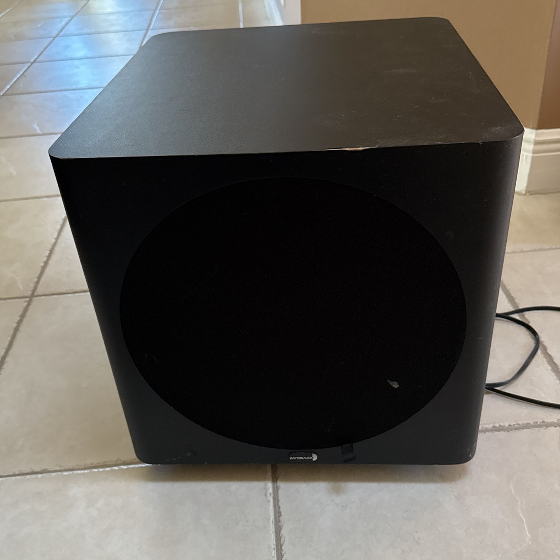 Dayton Audio SUB-1200 12" Powered Subwoofer with 120W RMS,