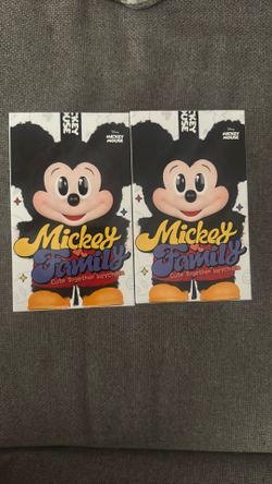 Mickey Family Chip N Dale