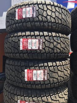 LT285/75R16 RADAR RENEGADE A/T $620 ALL 4 INSTALLED BALANCED