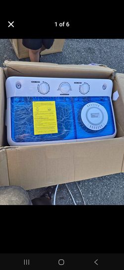 Almost brand new Portable Twin Washing machine+dryer