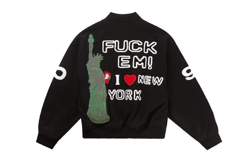 Brand New Supreme Varsity Jacket