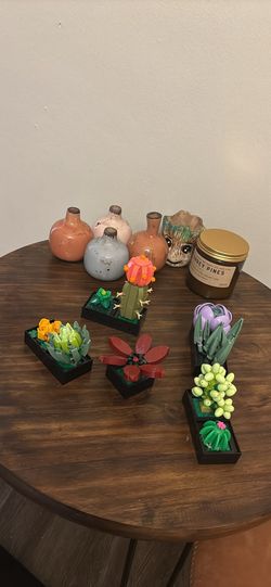 Lego Succulents