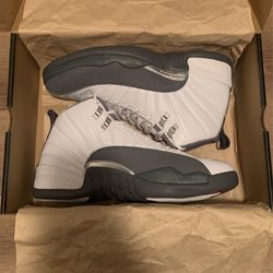 Retro 12 White/dark Grey