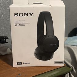 Sony WH-CH510 BT Headphones