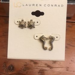 Earrings Turtles 🐢 And Sea Horse 