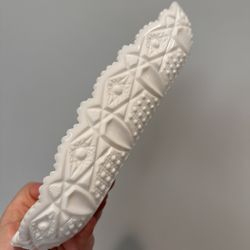 Vintage Milk Glass Dish 