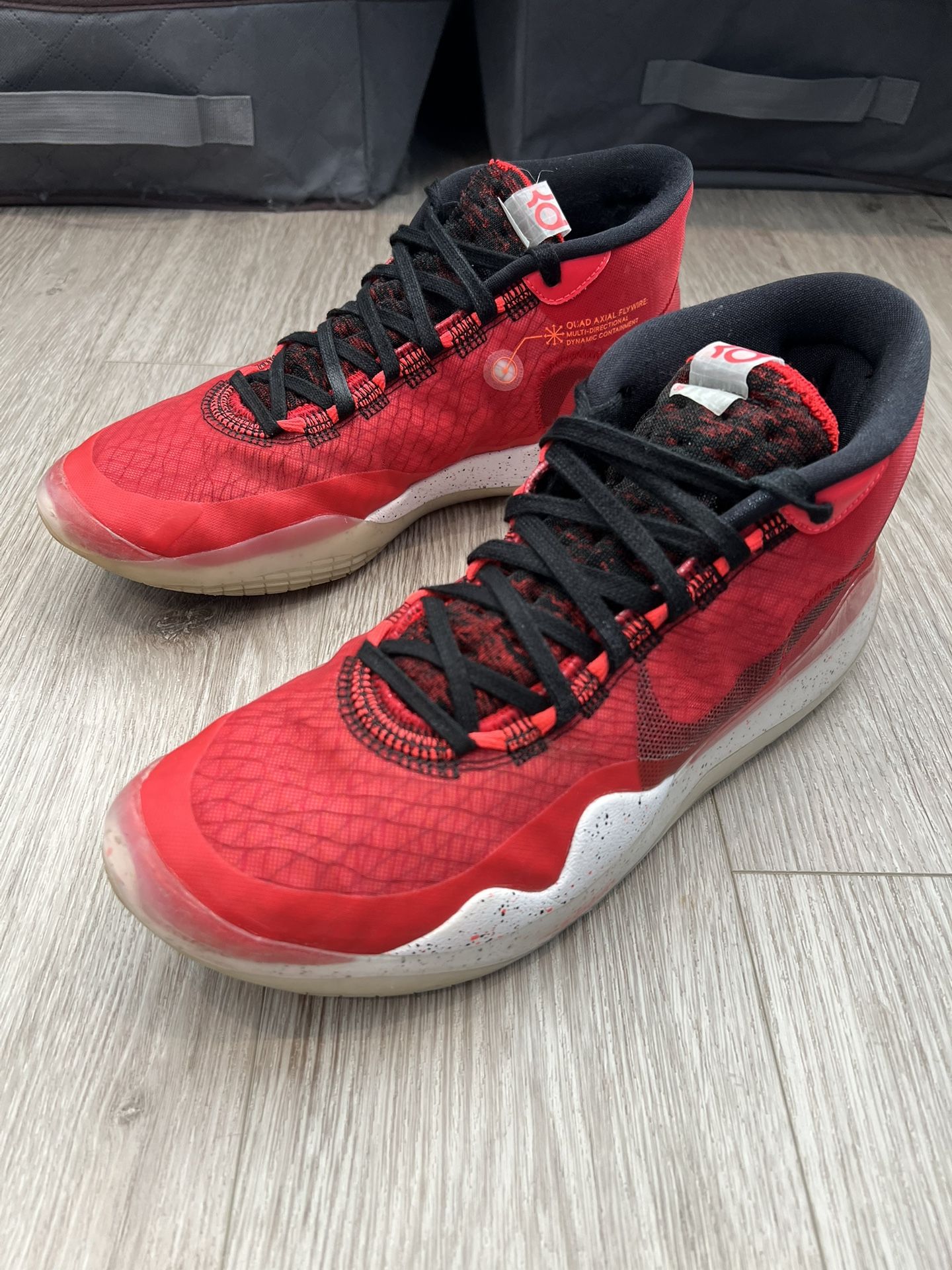 Nike KD12 University Red. Size 10.5